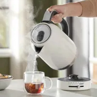 Электрочайник KitchenAid 5KEK1701EPL 1.7л / Скрытый / Бежевый photo 5