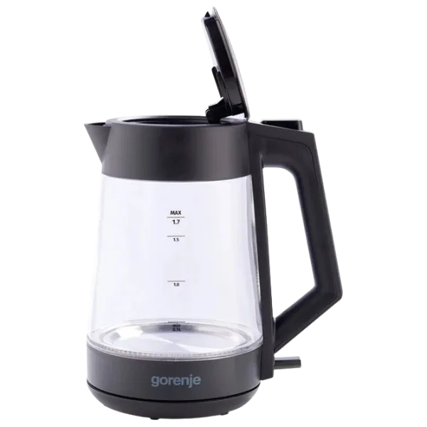 Ceainic electric Gorenje K17OGP 1.7l / Ascuns / Black photo 2