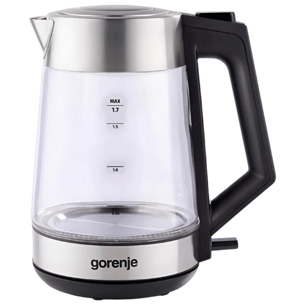 Электрочайник Gorenje K17OGS 1.7л / Скрытый / Серый photo 1