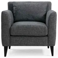 Fotoliu Trendy Nordic Black Gray