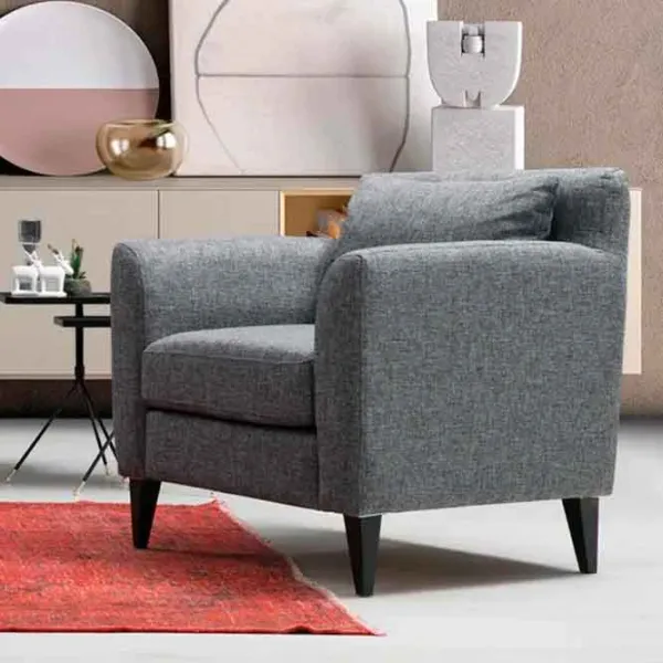Fotoliu Trendy Nordic Black Gray photo 4