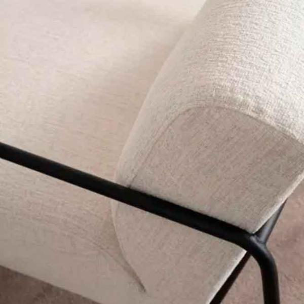 Fotoliu Trendy Eti Bergere Black White photo 5