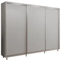 Шкаф My-Style Cupe 300 x 60см x 230 / ЛДСП / Пепельный