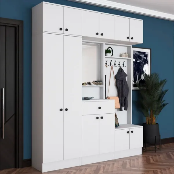Dulap pentru antreu Trendy Sala Stand EA104 PAL / White photo 4