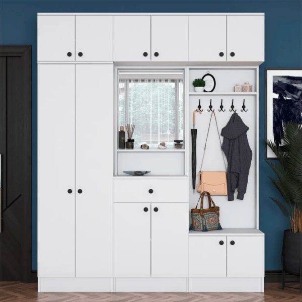 Dulap pentru antreu Trendy Sala Stand EA104 PAL / White photo 5
