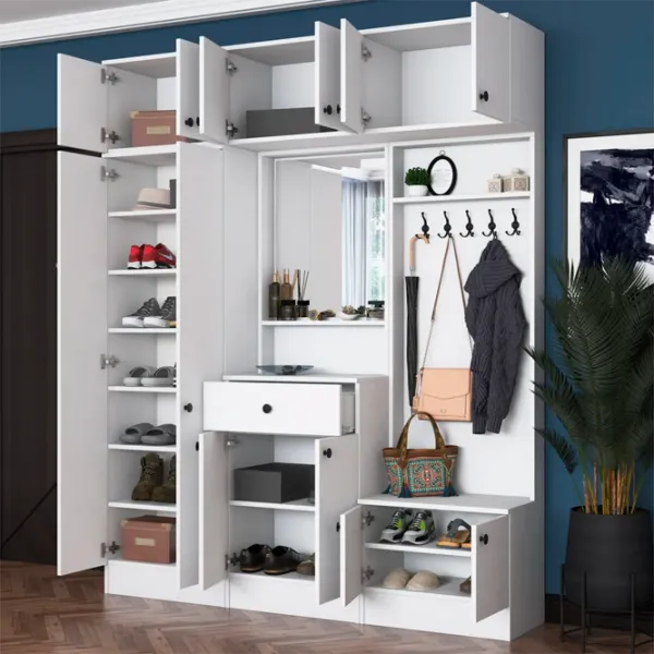 Dulap pentru antreu Trendy Sala Stand EA104 PAL / White photo 7