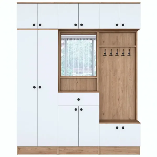 Dulap pentru antreu Trendy Sala Stand EA104 PAL / White photo 1