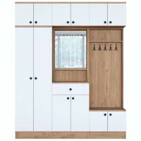 Dulap pentru antreu Trendy Sala Stand EA104 PAL / White