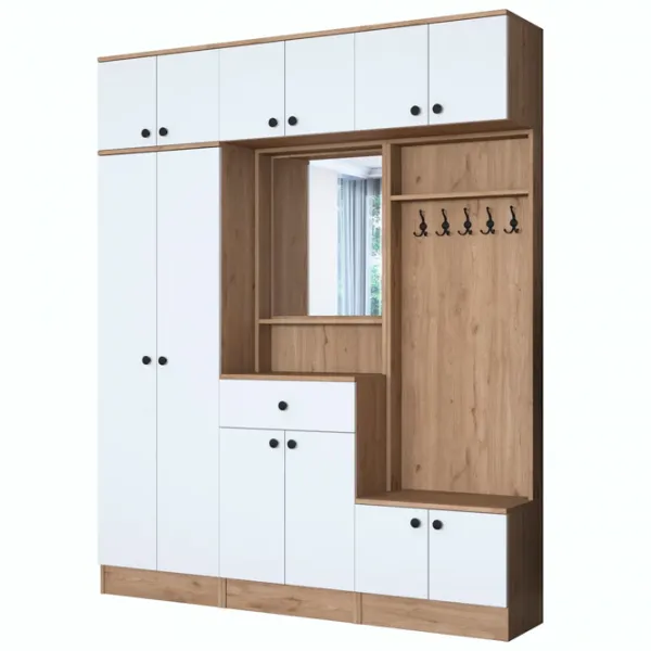 Dulap pentru antreu Trendy Sala Stand EA104 PAL / White photo 2