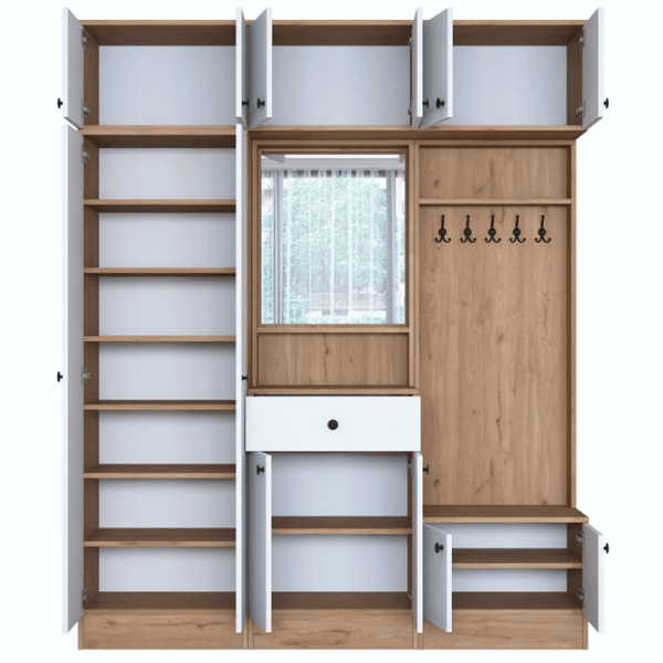 Dulap pentru antreu Trendy Sala Stand EA104 PAL / White photo 3