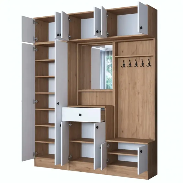 Dulap pentru antreu Trendy Sala Stand EA104 PAL / White photo 4