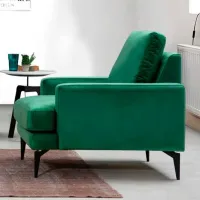 Fotoliu Trendy Papira Black Green photo 3