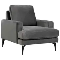Fotoliu Trendy Papira Black Gray