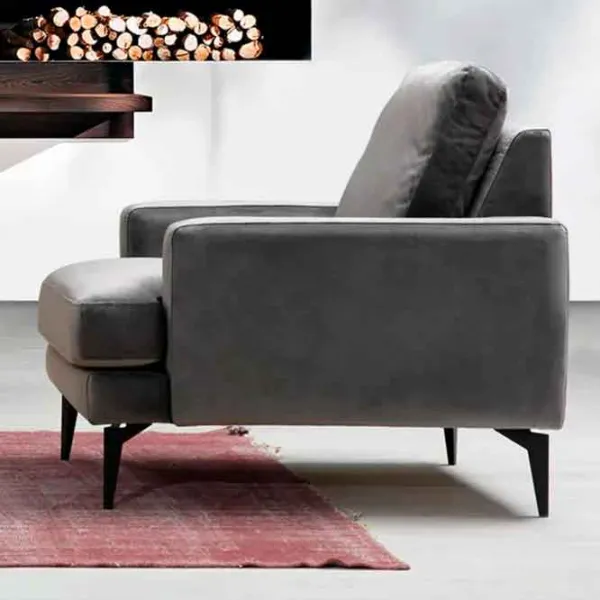 Fotoliu Trendy Papira Black Gray photo 2