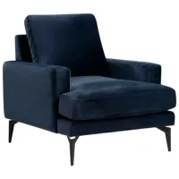 Fotoliu Trendy Papira Black Blue
