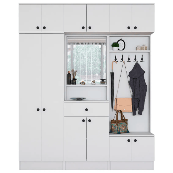Dulap pentru antreu Trendy Sala Stand EA108 PAL melaminat / White photo 1