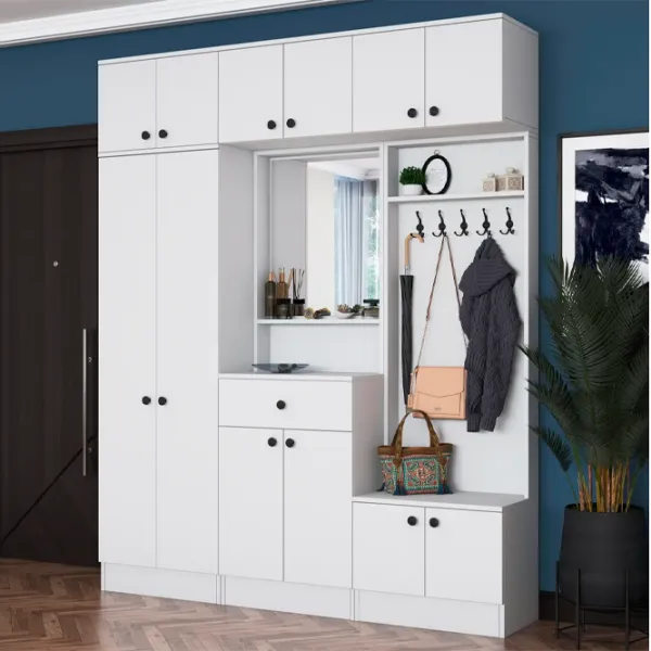 Dulap pentru antreu Trendy Sala Stand EA108 PAL melaminat / White photo 3