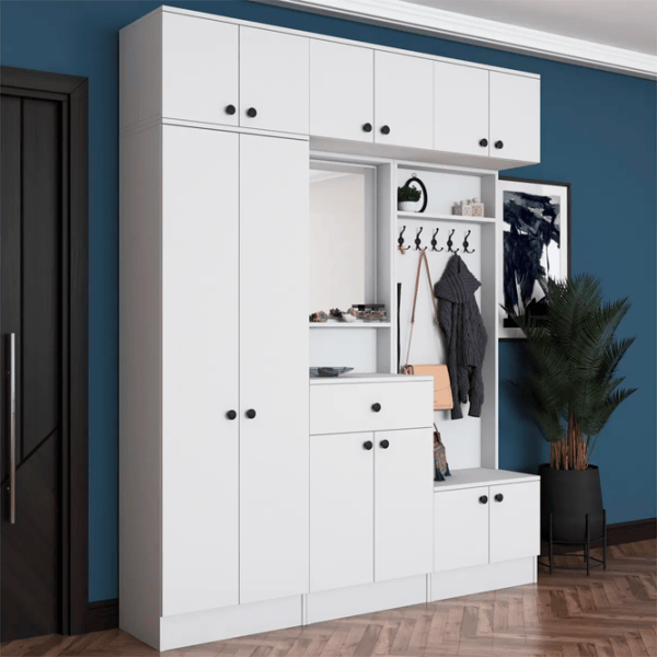 Dulap pentru antreu Trendy Sala Stand EA108 PAL melaminat / White photo 4