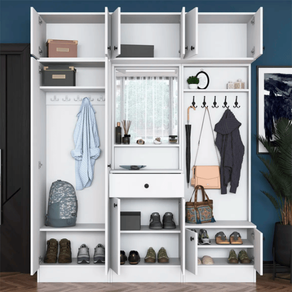 Dulap pentru antreu Trendy Sala Stand EA108 PAL melaminat / White photo 6