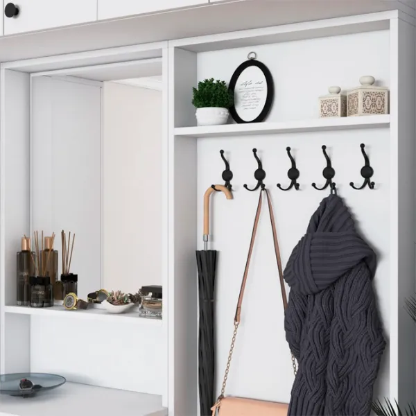 Dulap pentru antreu Trendy Sala Stand EA108 PAL melaminat / White photo 9