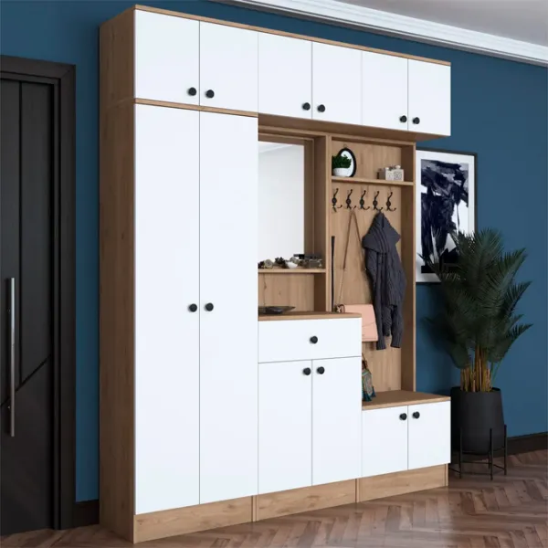 Dulap pentru antreu Trendy Sala Stand EA108 PAL melaminat / White photo 6