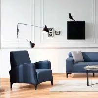 Fotoliu Trendy PETRA Black Blue photo 6
