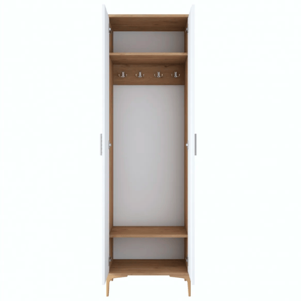 Шкаф для прихожей Trendy Sala Stand EA111 ДСП меламин / White photo 3