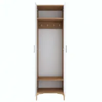 Шкаф для прихожей Trendy Sala Stand EA111 ДСП меламин / White photo 3