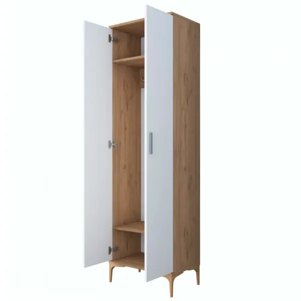 Шкаф для прихожей Trendy Sala Stand EA111 ДСП меламин / White photo 4