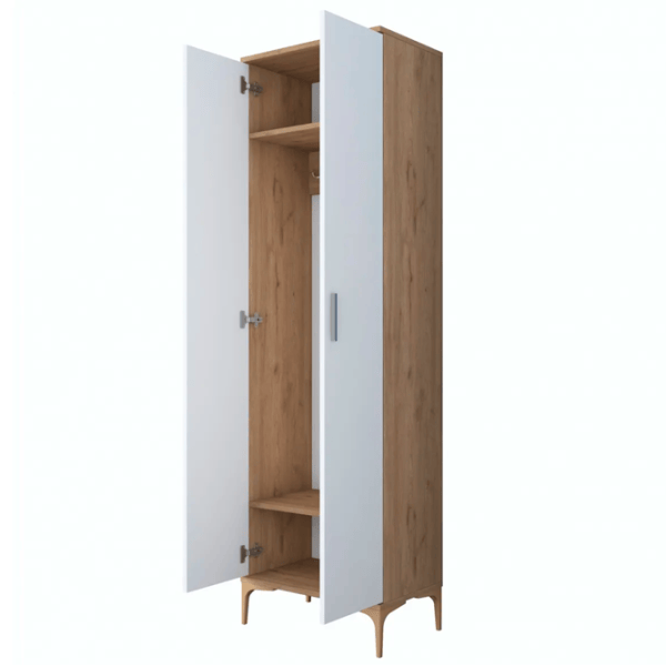 Шкаф для прихожей Trendy Sala Stand EA111 ДСП меламин / White photo 4