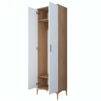Шкаф для прихожей Trendy Sala Stand EA111 ДСП меламин / White photo 4
