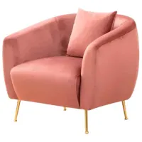 Fotoliu Trendy Eses Gold Pink