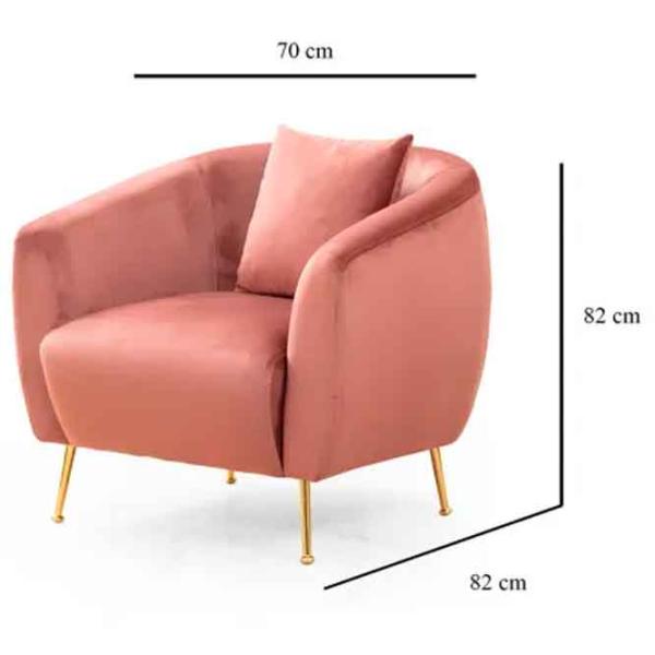 Fotoliu Trendy Eses Gold Pink photo 5