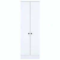 Dulap pentru antreu Trendy Sala Stand P6 - M14 PAL melaminat / White