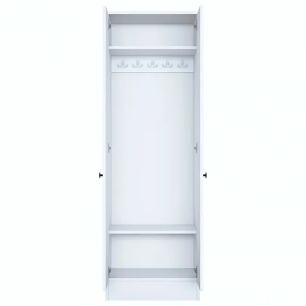Dulap pentru antreu Trendy Sala Stand P6 - M14 PAL melaminat / White photo 4
