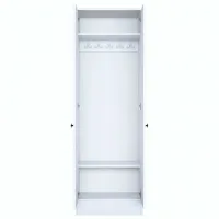 Dulap pentru antreu Trendy Sala Stand P6 - M14 PAL melaminat / White photo 4