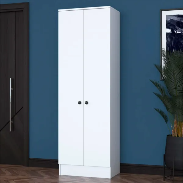 Dulap pentru antreu Trendy Sala Stand P6 - M14 PAL melaminat / White photo 5