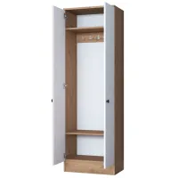 Dulap pentru antreu Trendy Sala Stand P6 - M14 PAL melaminat / White photo 2