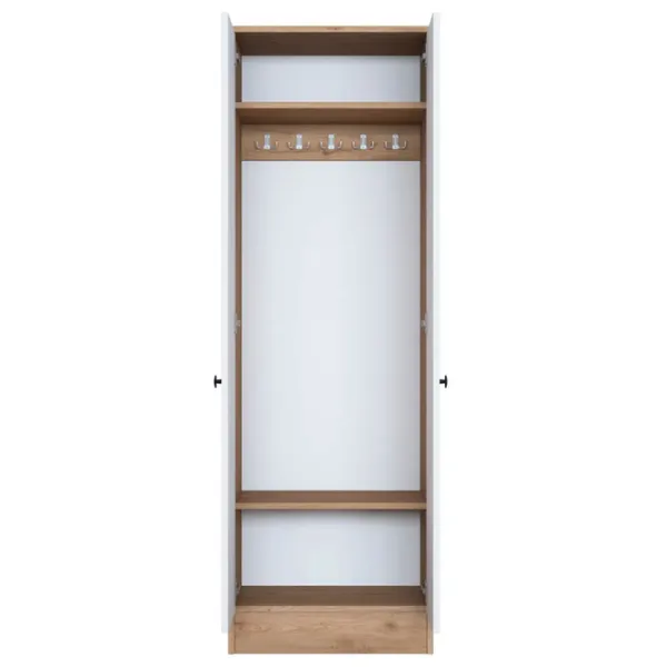 Шкаф для прихожей Trendy Sala Stand P6 - M14 ДСП меламин / White photo 3