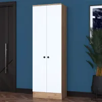 Dulap pentru antreu Trendy Sala Stand P6 - M14 PAL melaminat / White photo 5