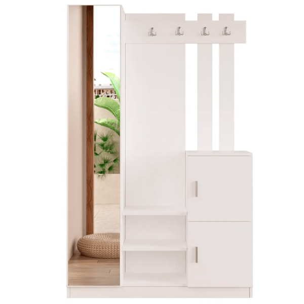 Dulap pentru antreu Trendy Sala Stand DD7 PAL / White photo 1