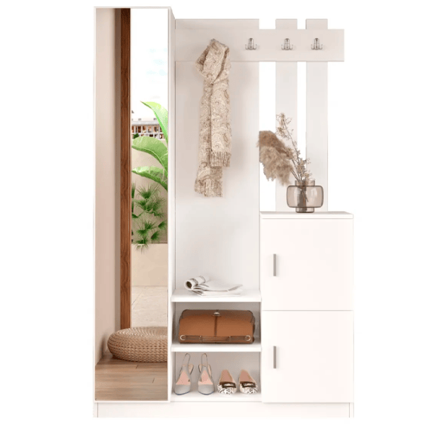 Dulap pentru antreu Trendy Sala Stand DD7 PAL / White photo 2