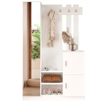 Dulap pentru antreu Trendy Sala Stand DD7 PAL / White photo 2
