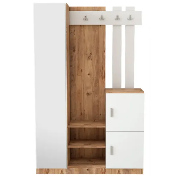 Dulap pentru antreu Trendy Sala Stand DD7 PAL / White photo 1
