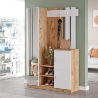 Dulap pentru antreu Trendy Sala Stand DD7 PAL / White photo 4