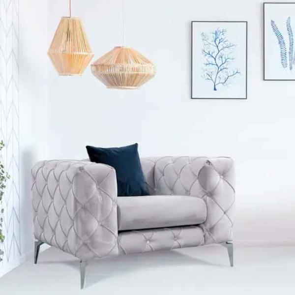 Fotoliu Trendy Como  Light Gray photo 2