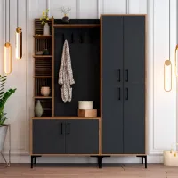 Dulap pentru antreu Trendy Sala Stand Viyana DA PAL / Antracit photo 3