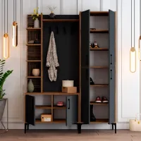 Dulap pentru antreu Trendy Sala Stand Viyana DA PAL / Antracit photo 4