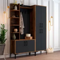 Dulap pentru antreu Trendy Sala Stand Viyana DA PAL / Antracit photo 5