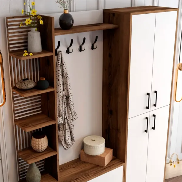 Dulap pentru antreu Trendy Sala Stand Viyana DA PAL / White photo 7